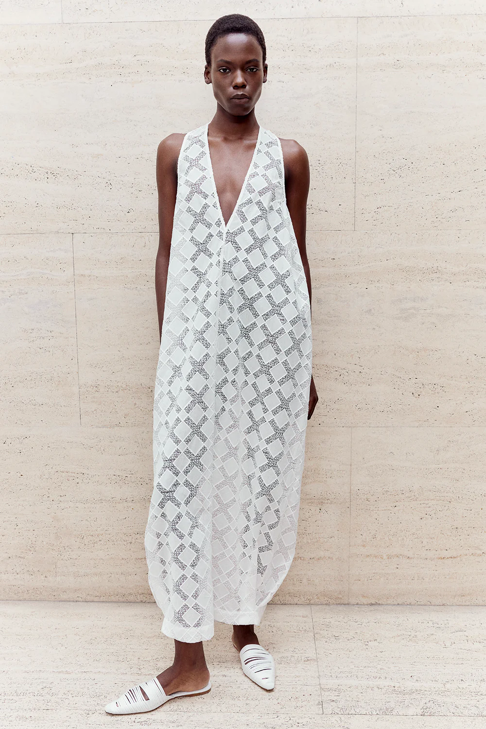 Agel Dress White - Image 2