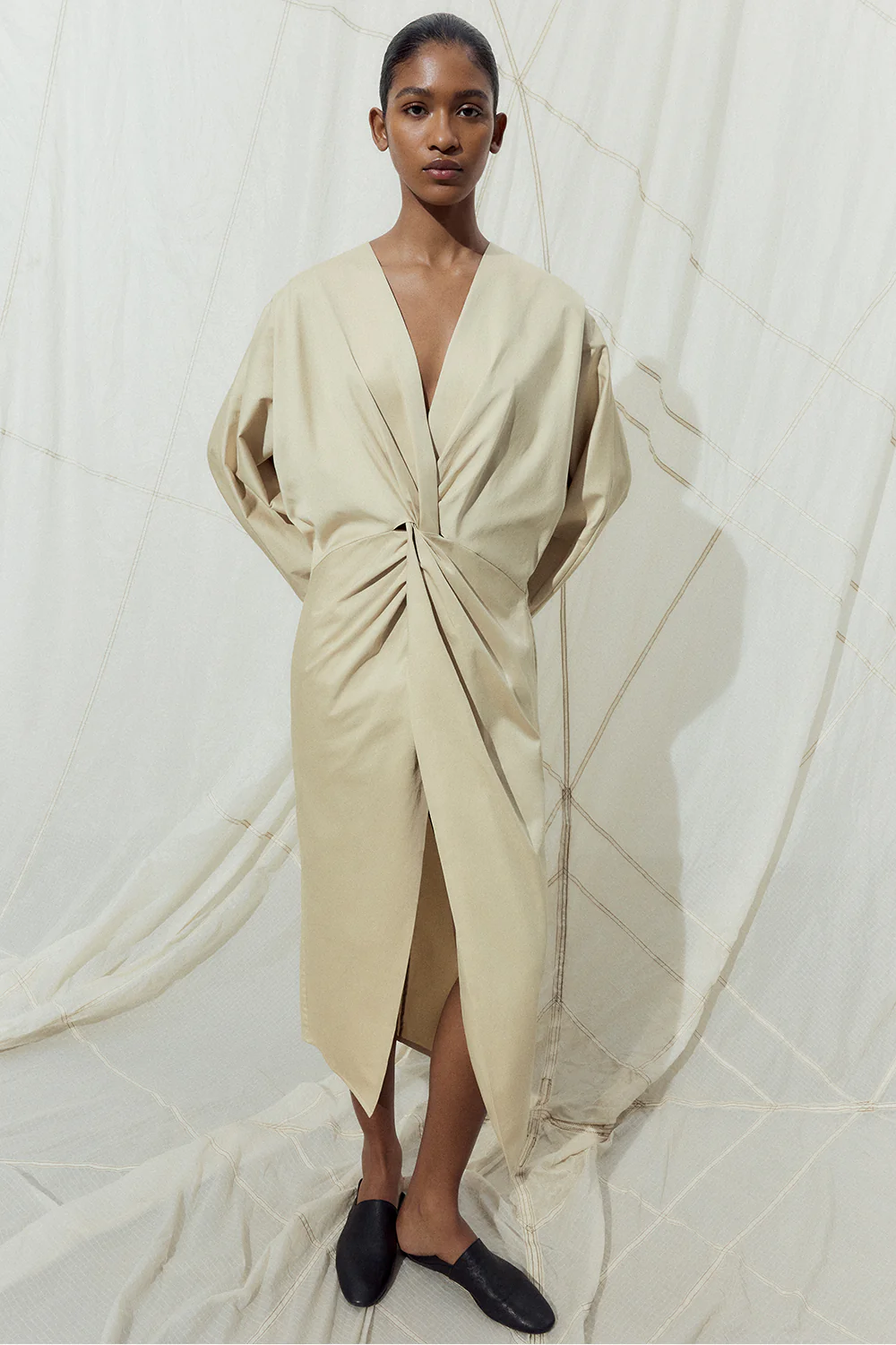 Ailin Dress Sand - Image 5