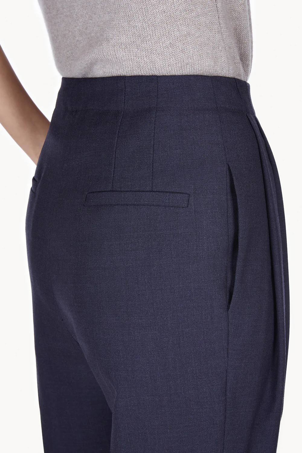 Alexis Trouser Navy - Image 5