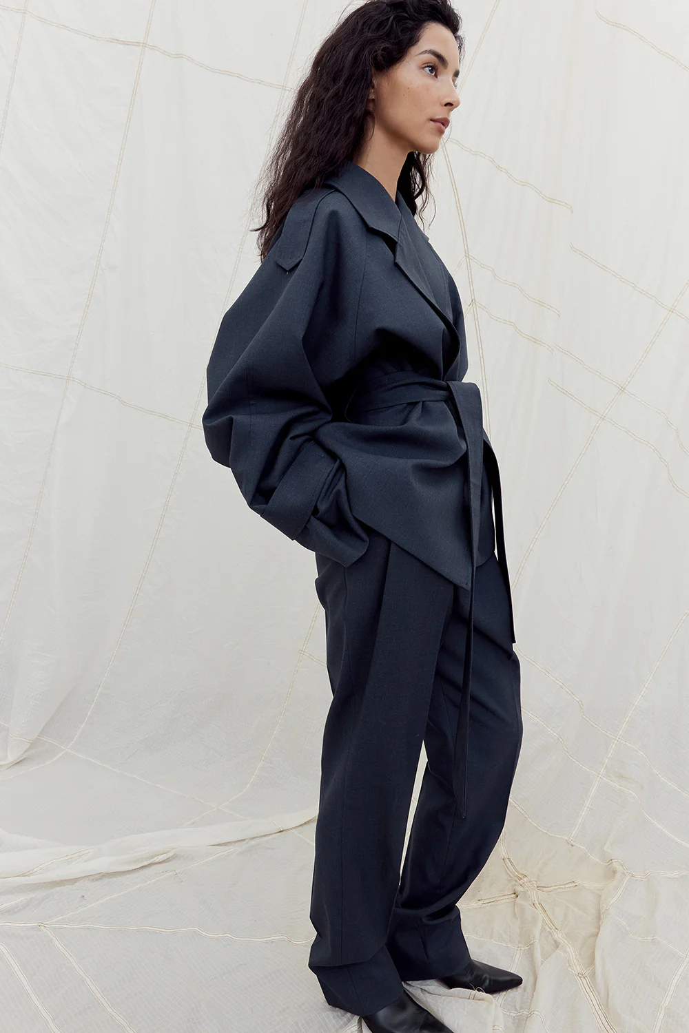 Alexis Trouser Navy - Image 6