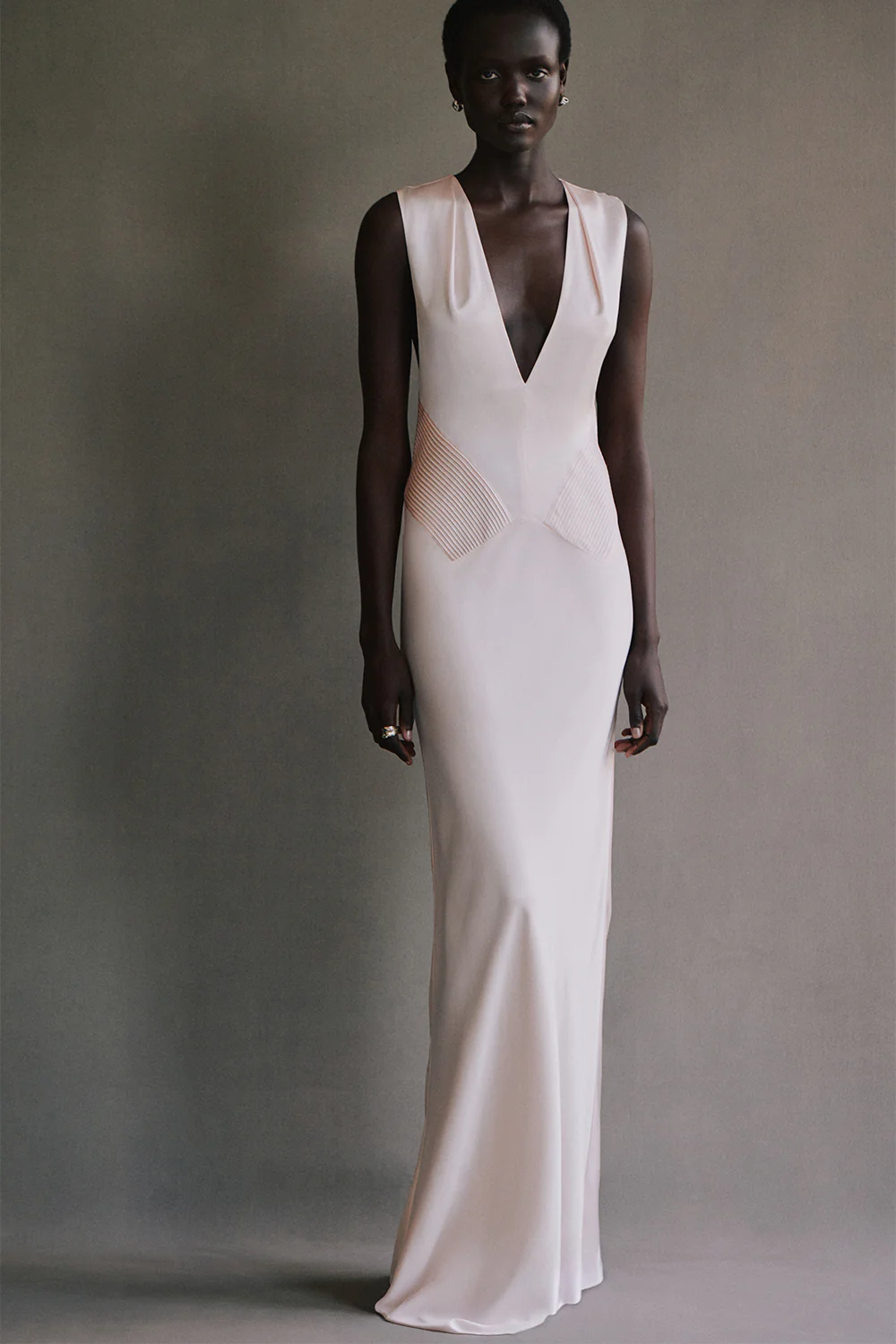 Alix Dress Pale Nude - Image 2