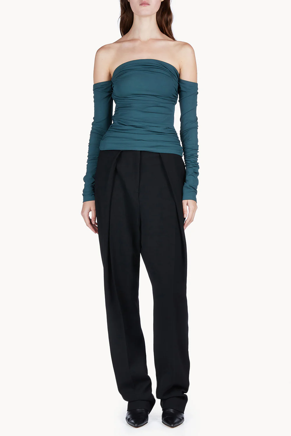 Amara Top Teal - Image 2