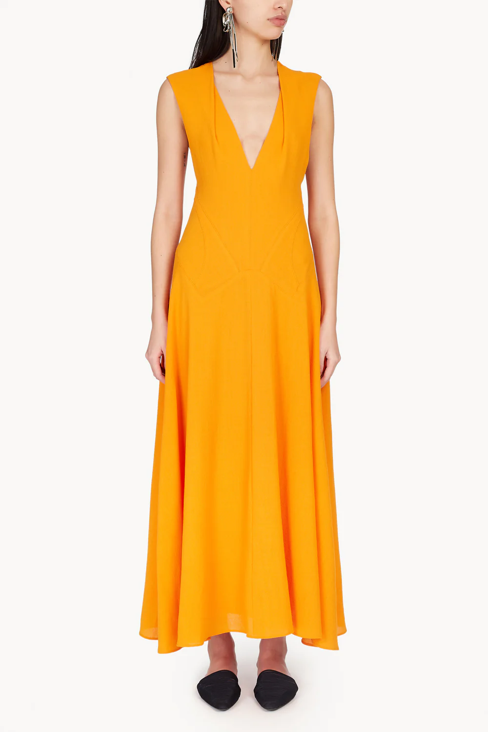 Ambre Dress Saffron - Image 2