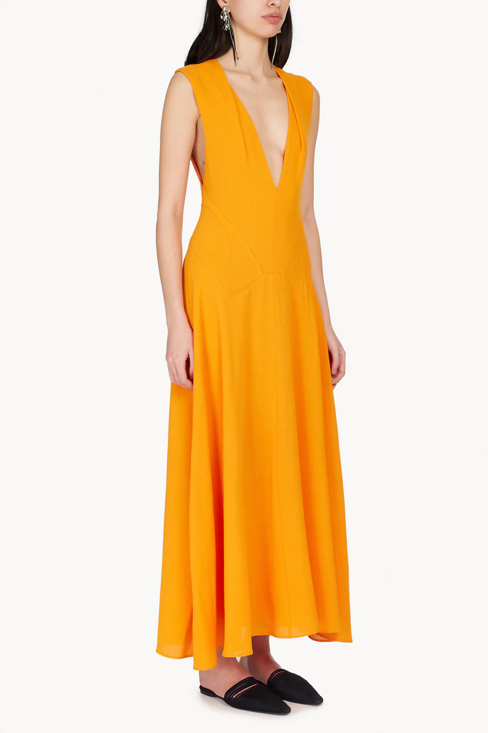 Ambre Dress Saffron - Image 3