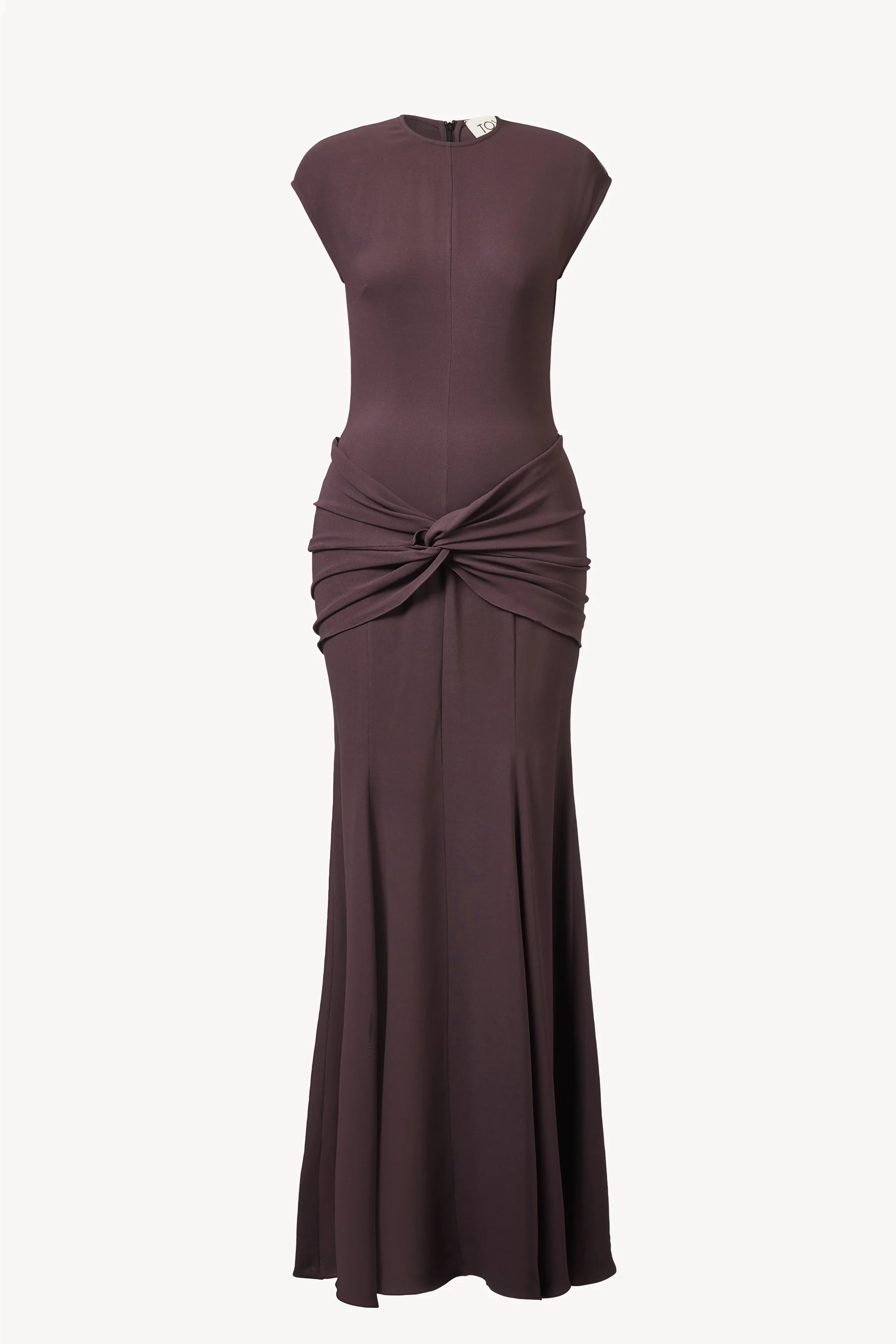 Ames Dress Deep Damson - Image 3