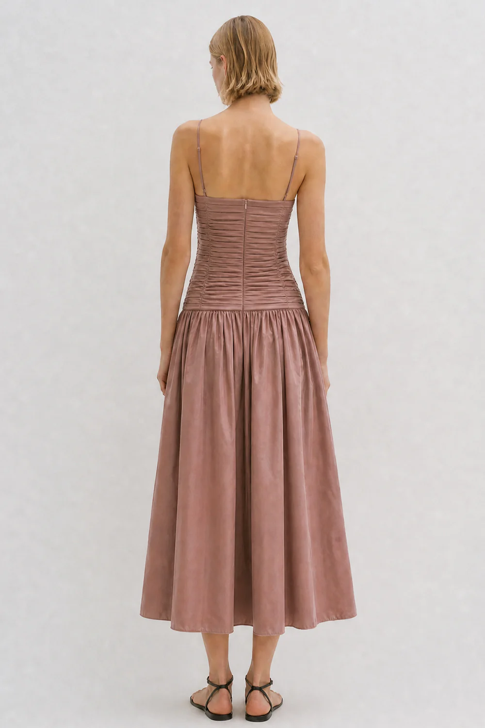 Amina Dress Mink - Image 3