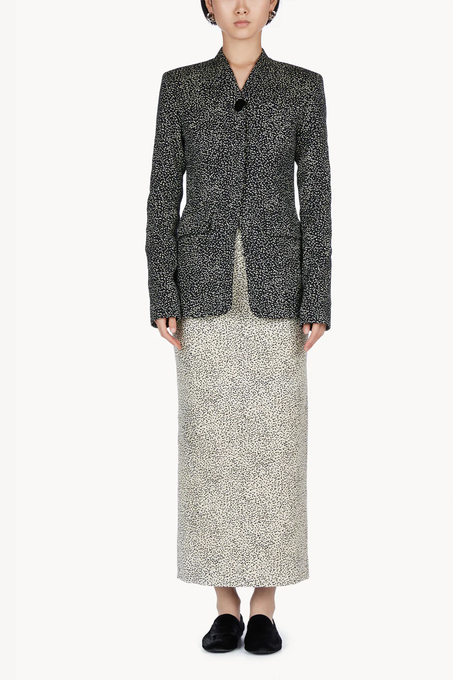 Anais Jacket Black/Cream - Image 2