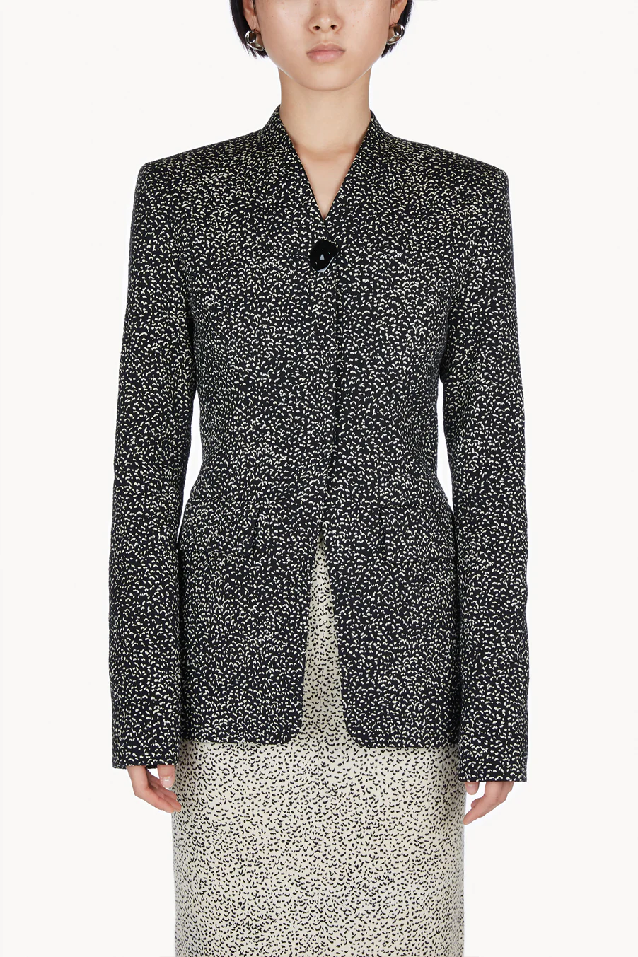 Anais Jacket Black/Cream - Image 4