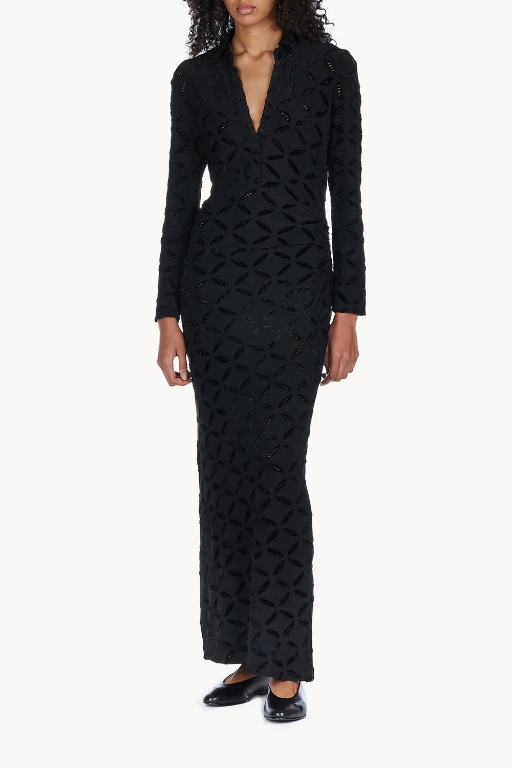 Anna Mary Dress Black - Image 2