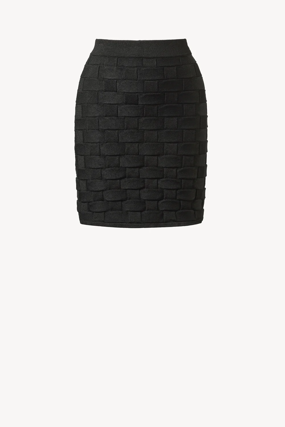 Ash Knitted Skirt Black