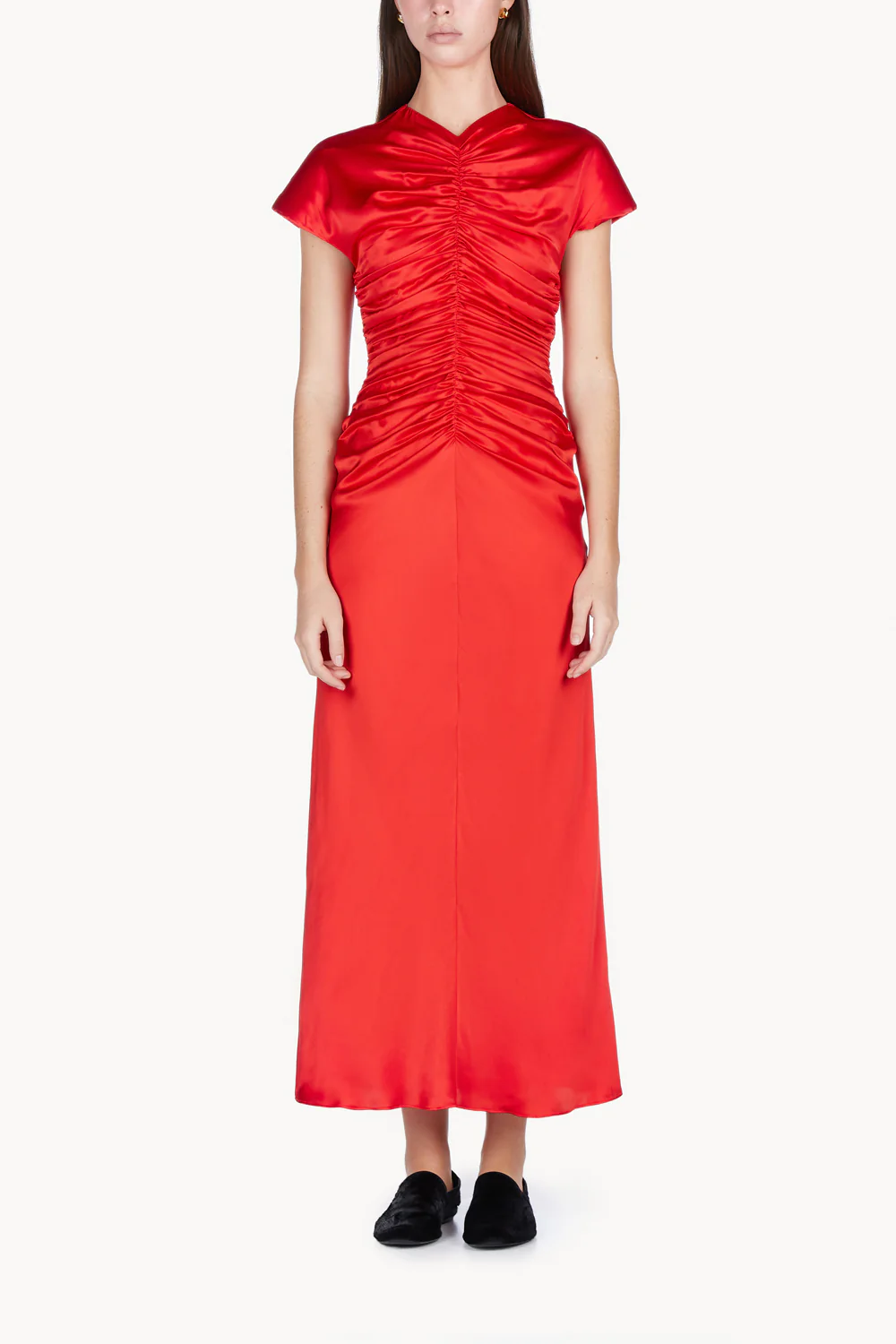Aubree Dress Vivid Red - Image 2