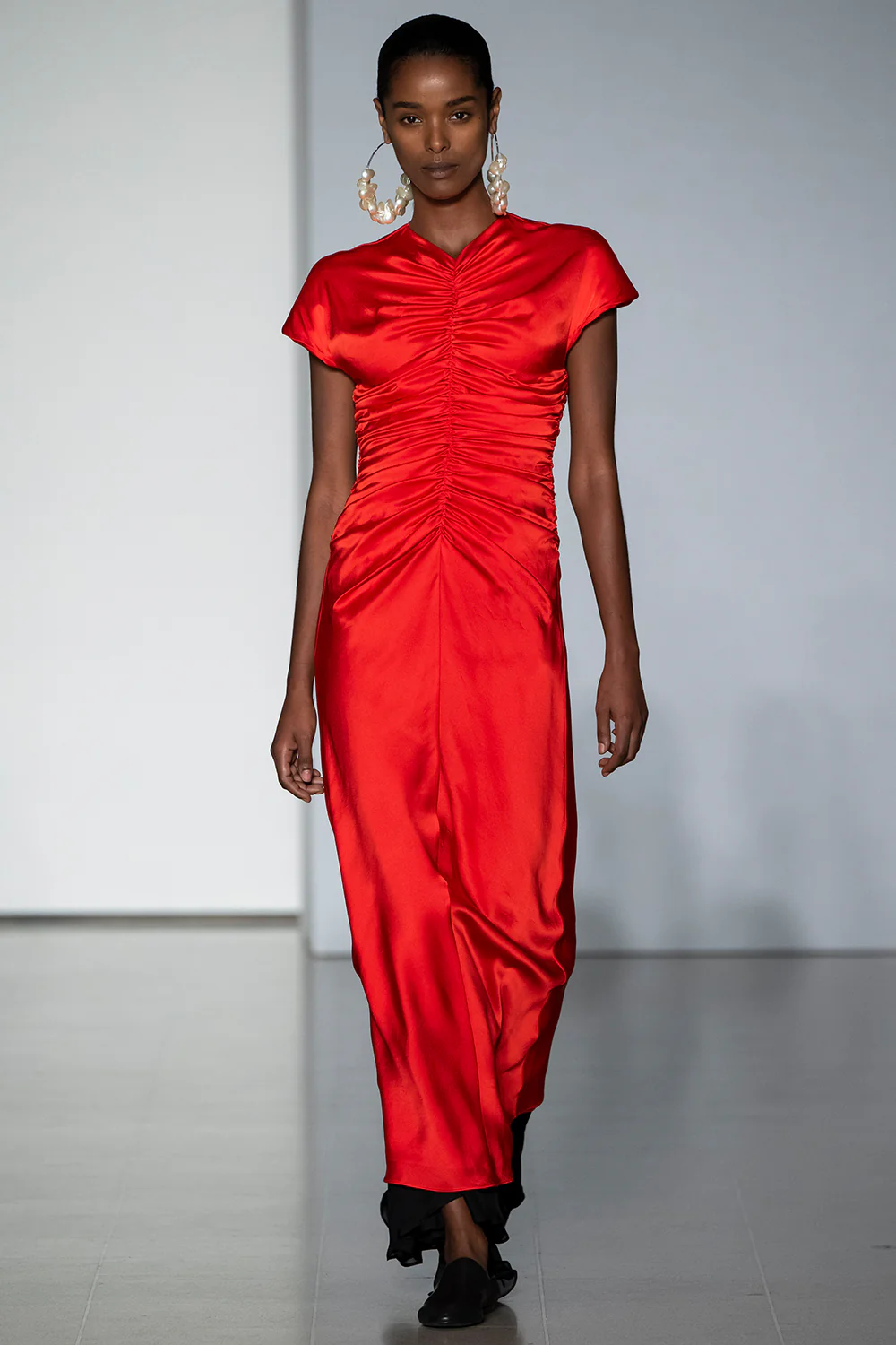 Aubree Dress Vivid Red - Image 7