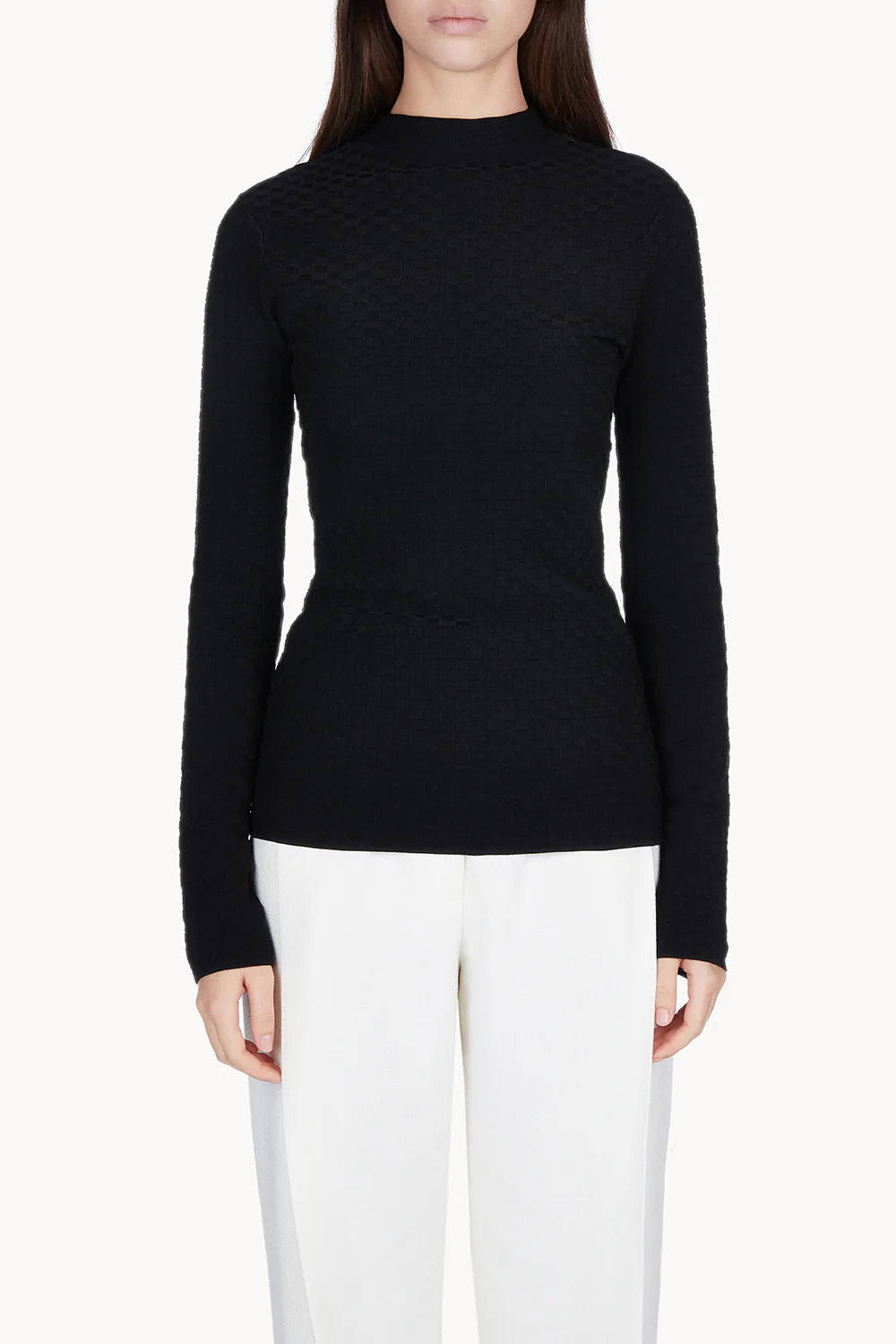 Avi Knitted Top Black - Image 3