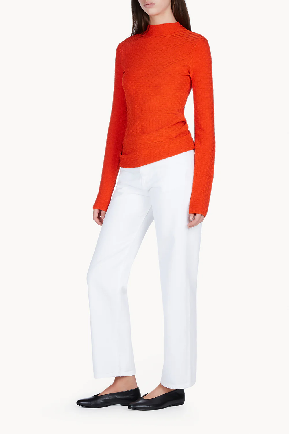 Avi Knitted Top Coral - Image 2