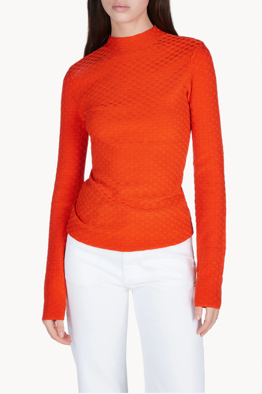 Avi Knitted Top Coral - Image 3