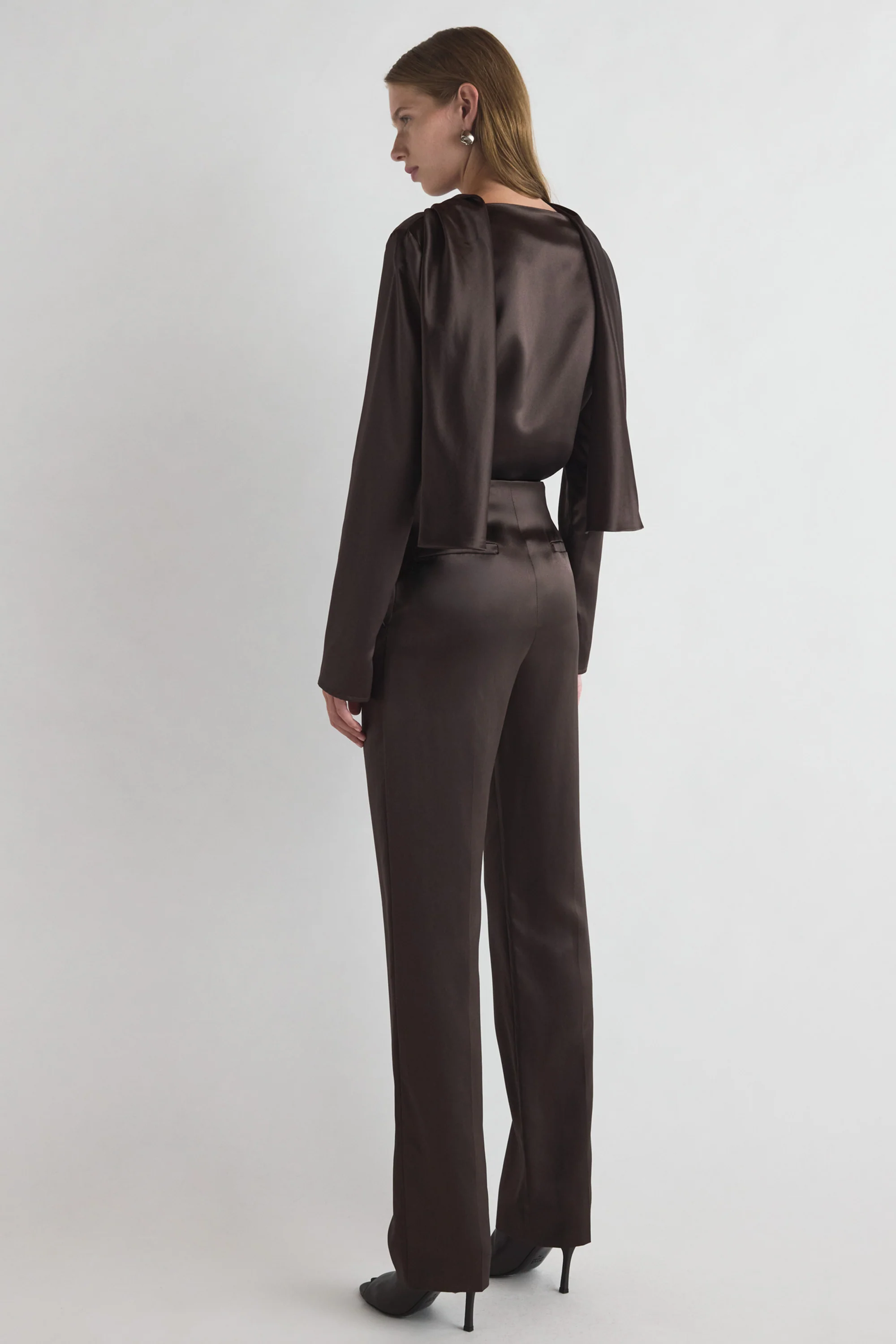 Beata Trouser Chocolate - Image 2