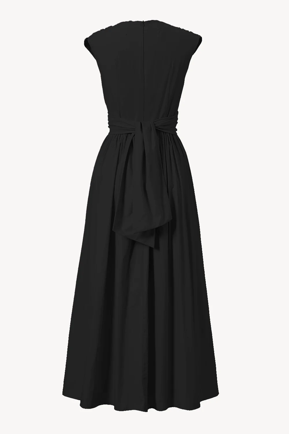 Carine Dress Organic Cotton Black - Image 2
