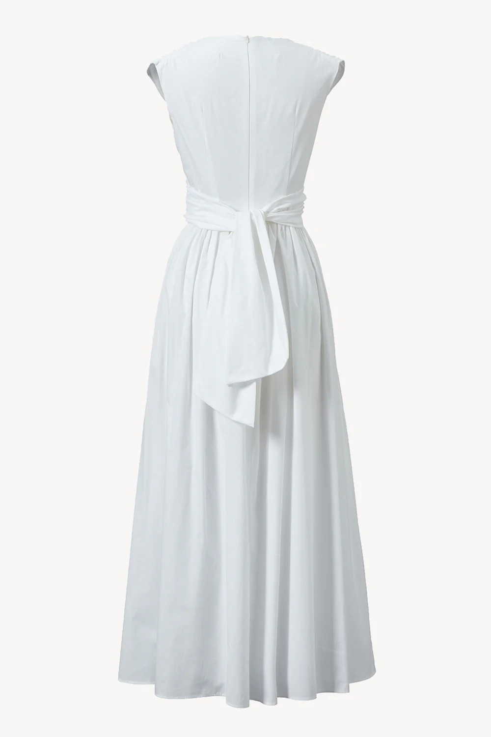 Carine Dress Organic Cotton White - Image 2