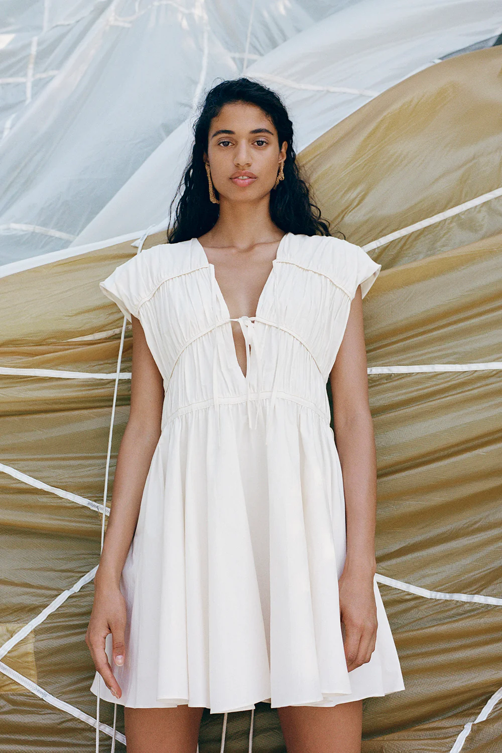 Clara Dress Cream