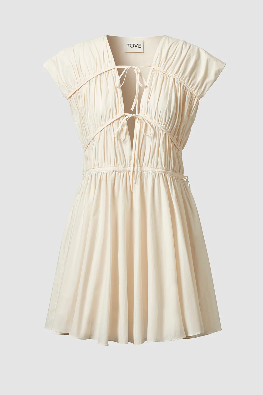 Clara Dress Cream - Image 3