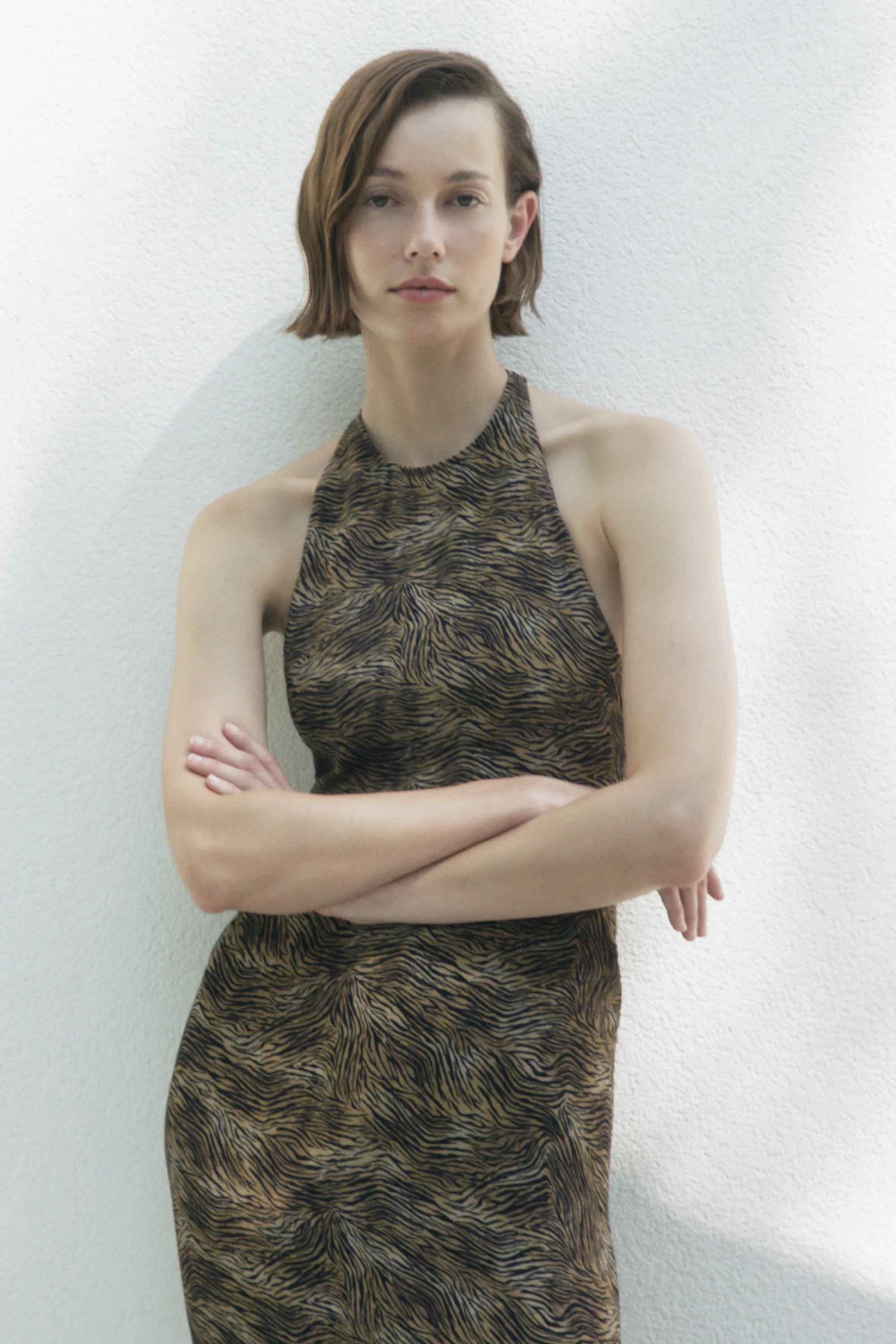 Colette Dress Zebra Print - Image 3
