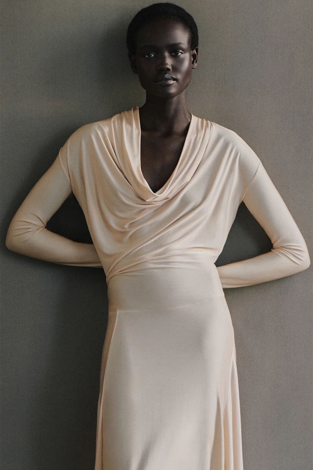 Eadan Dress Burnt Cream - Image 2