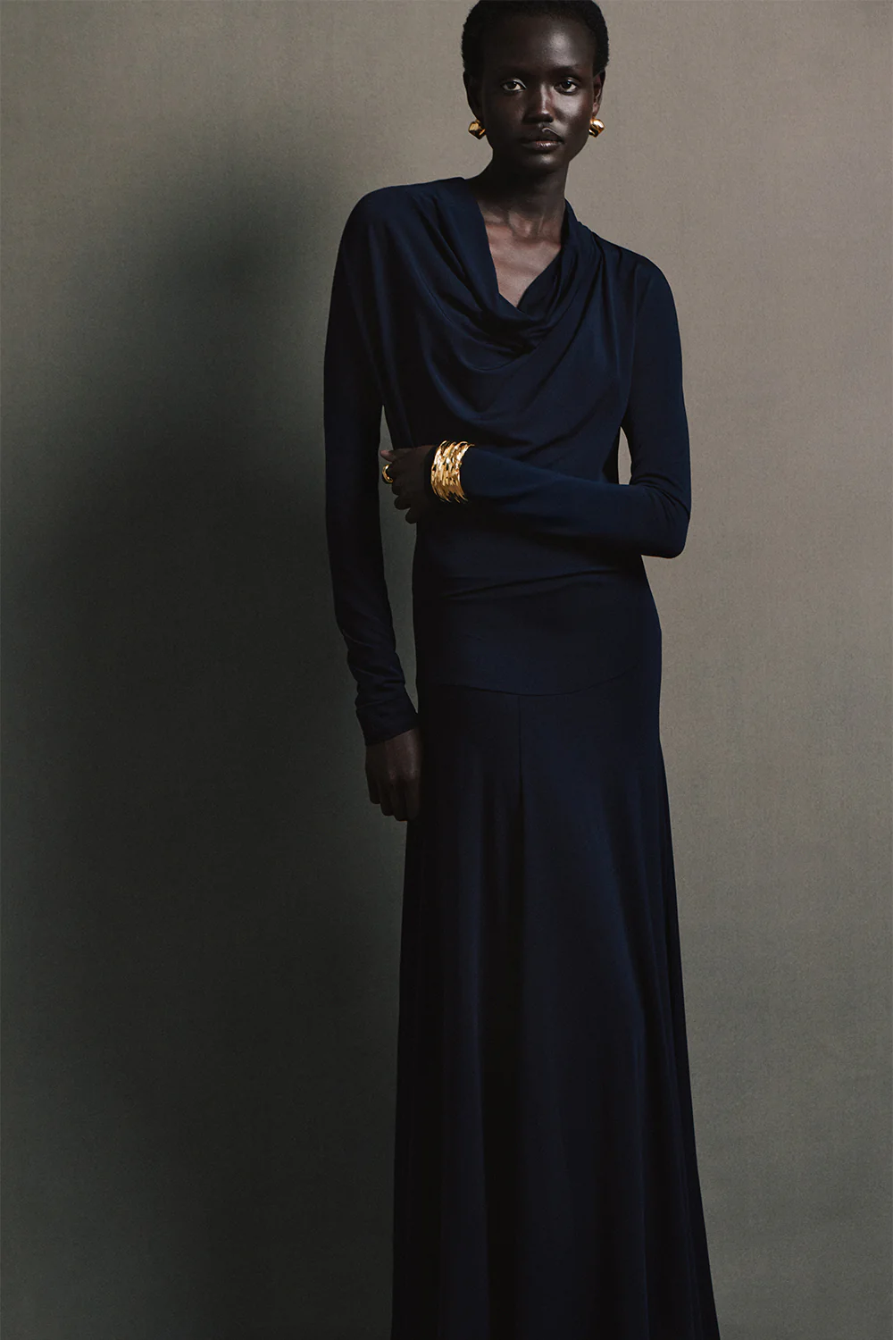 Eadan Dress Navy - Image 2