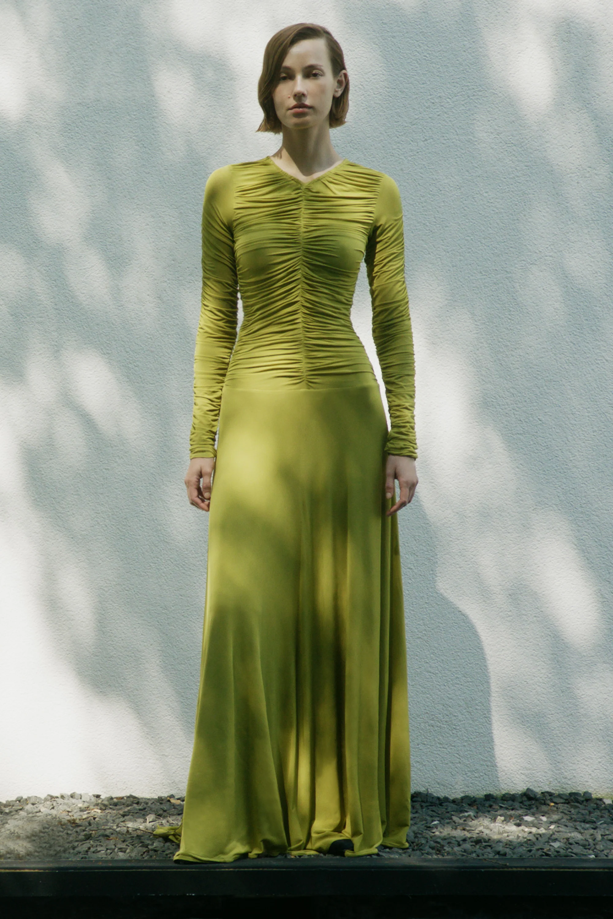 Eira Dress Chartreuse - Image 2