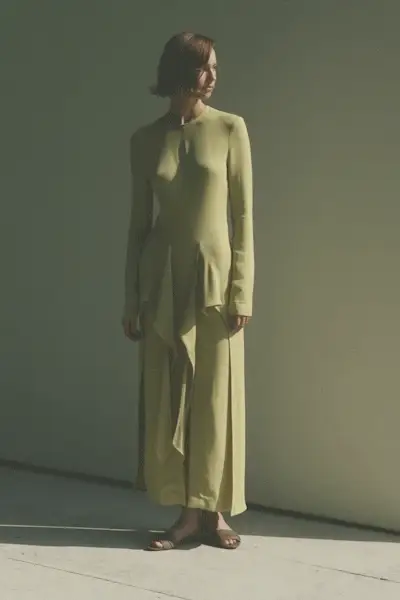 Elora Dress Chartreuse - Image 5