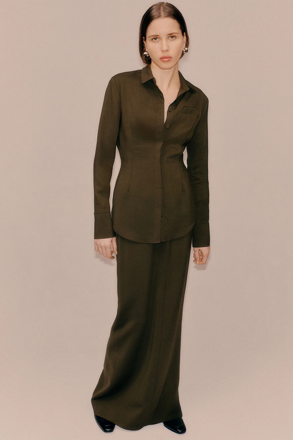 Elvin Shirt Chocolate - Image 2