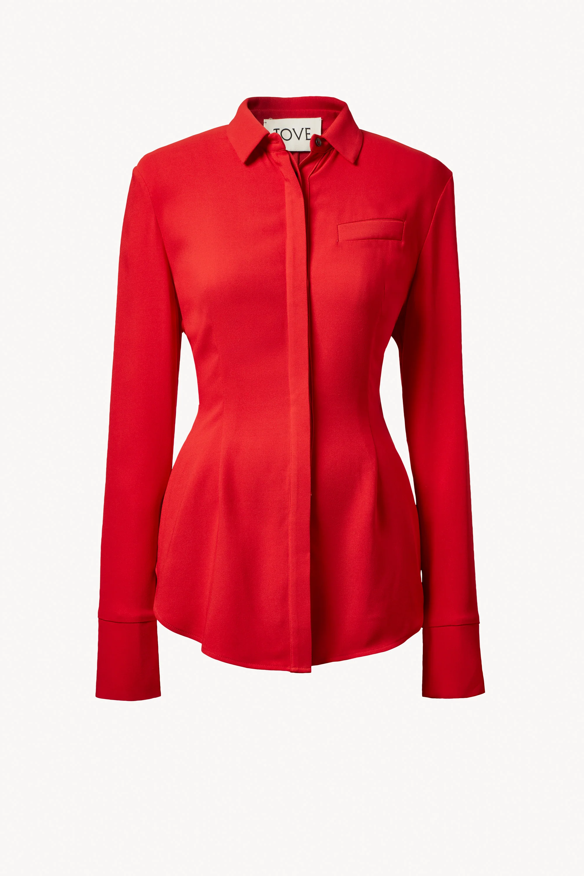 Elvin Shirt Red - Image 4