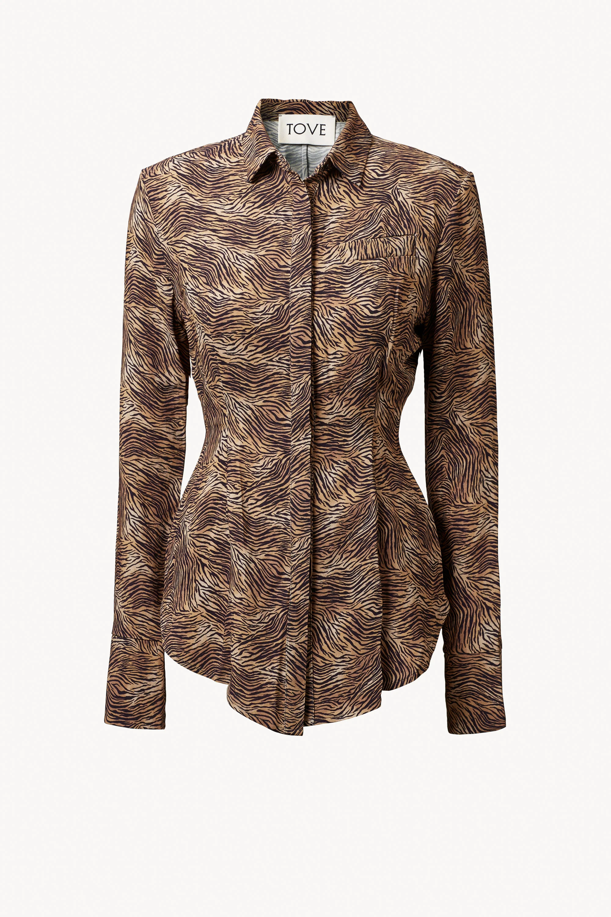 Elvin Shirt Zebra Print