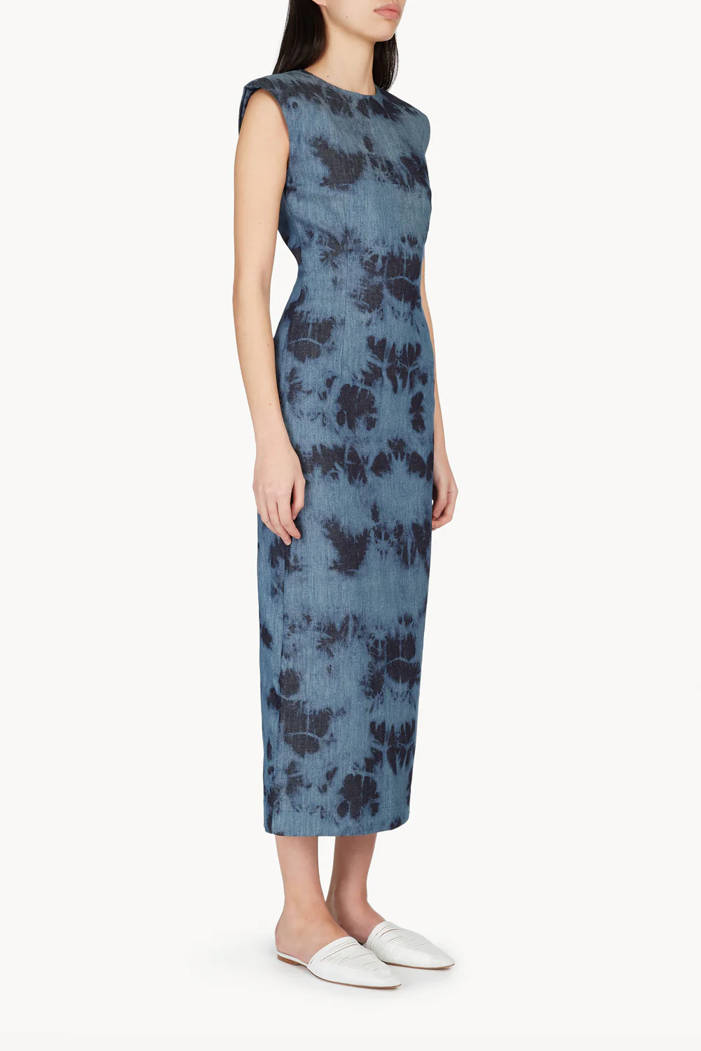 Estelle Dress Blue - Image 3