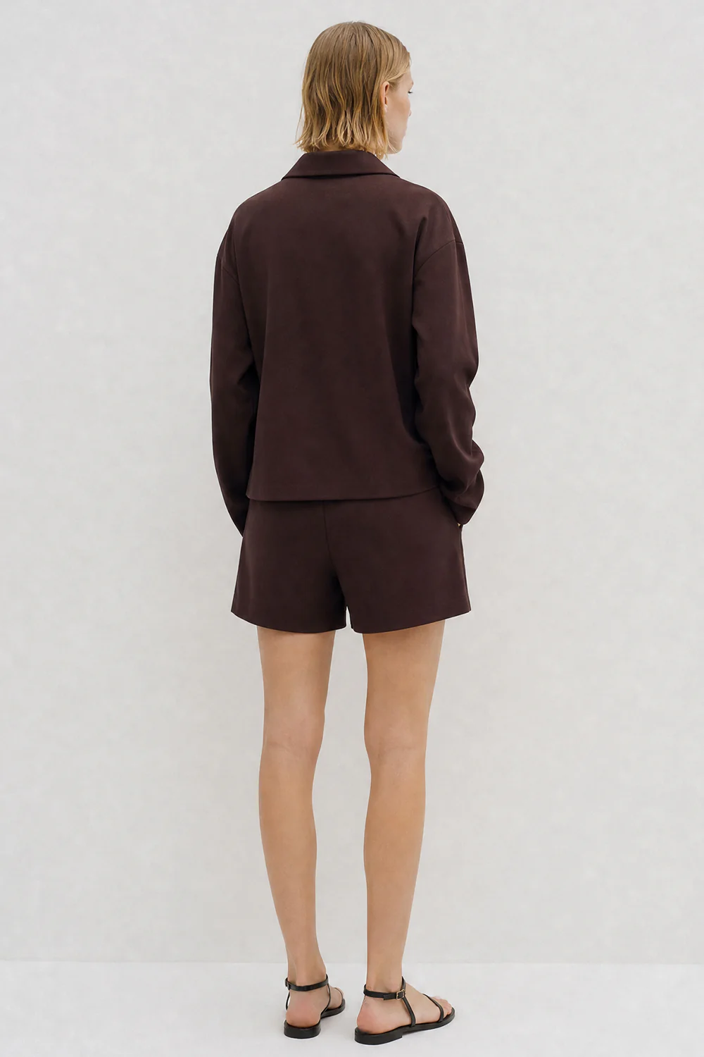Felix Short Aubergine - Image 3