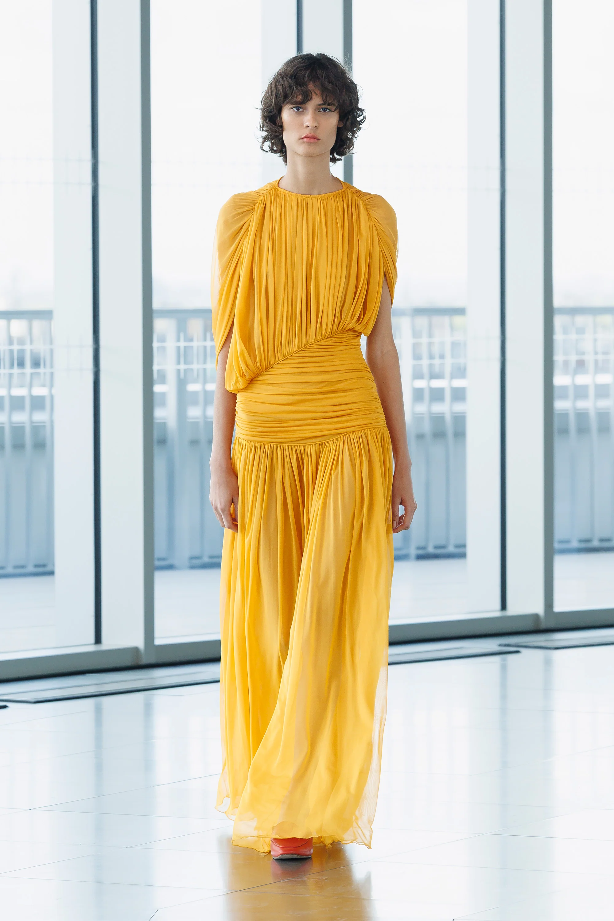 Gai Dress Golden Yellow - Image 3