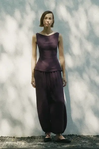 Genni Top Deep Damson - Image 4