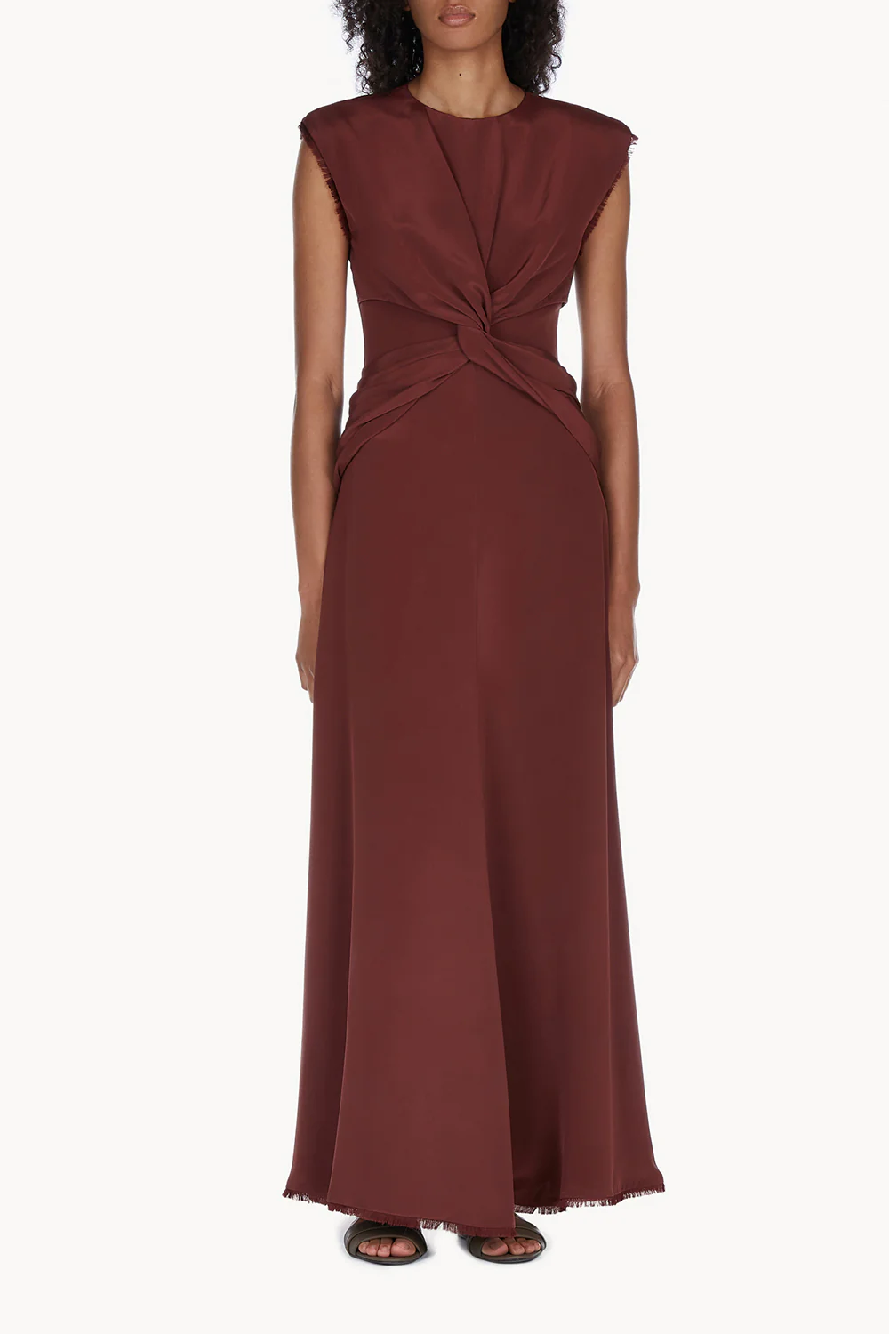 Indira Dress Dark Brown - Image 2