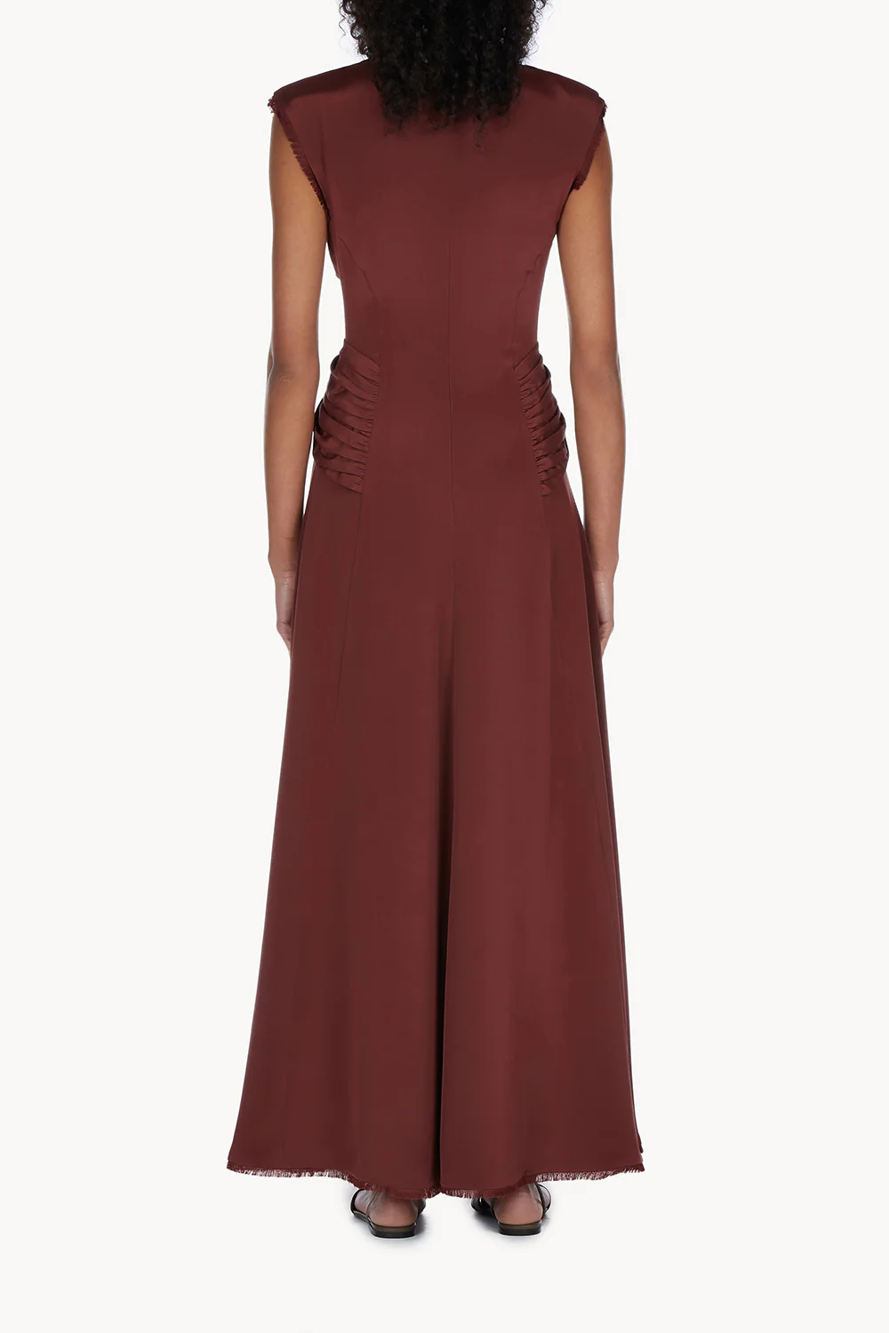 Indira Dress Dark Brown - Image 4