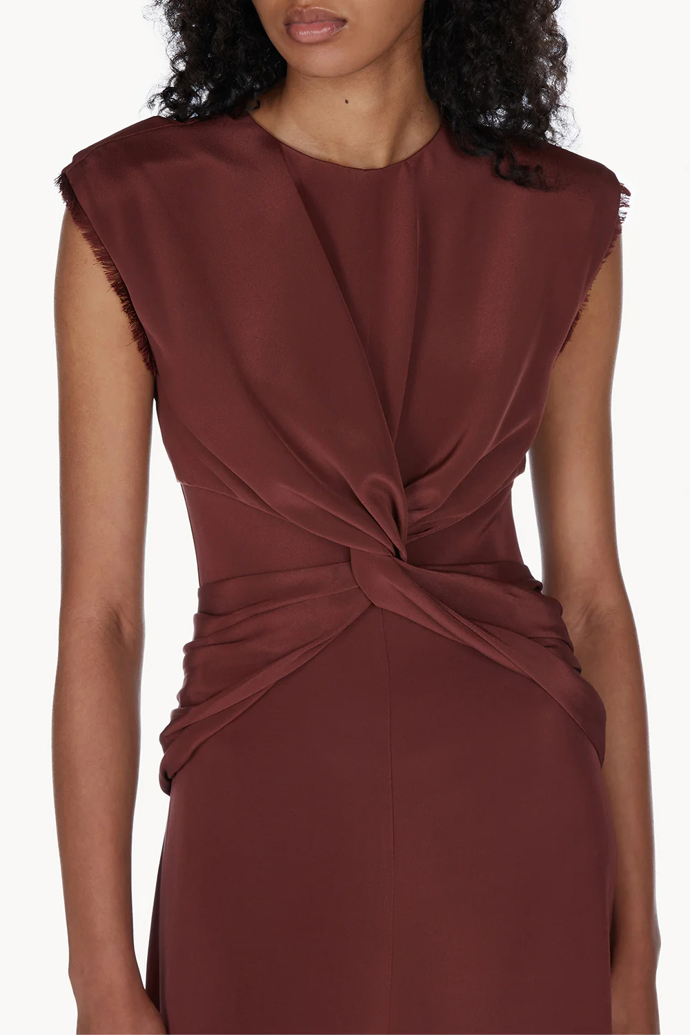 Indira Dress Dark Brown - Image 5