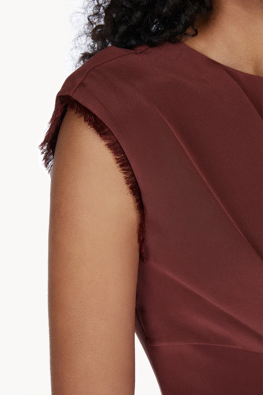 Indira Dress Dark Brown - Image 6