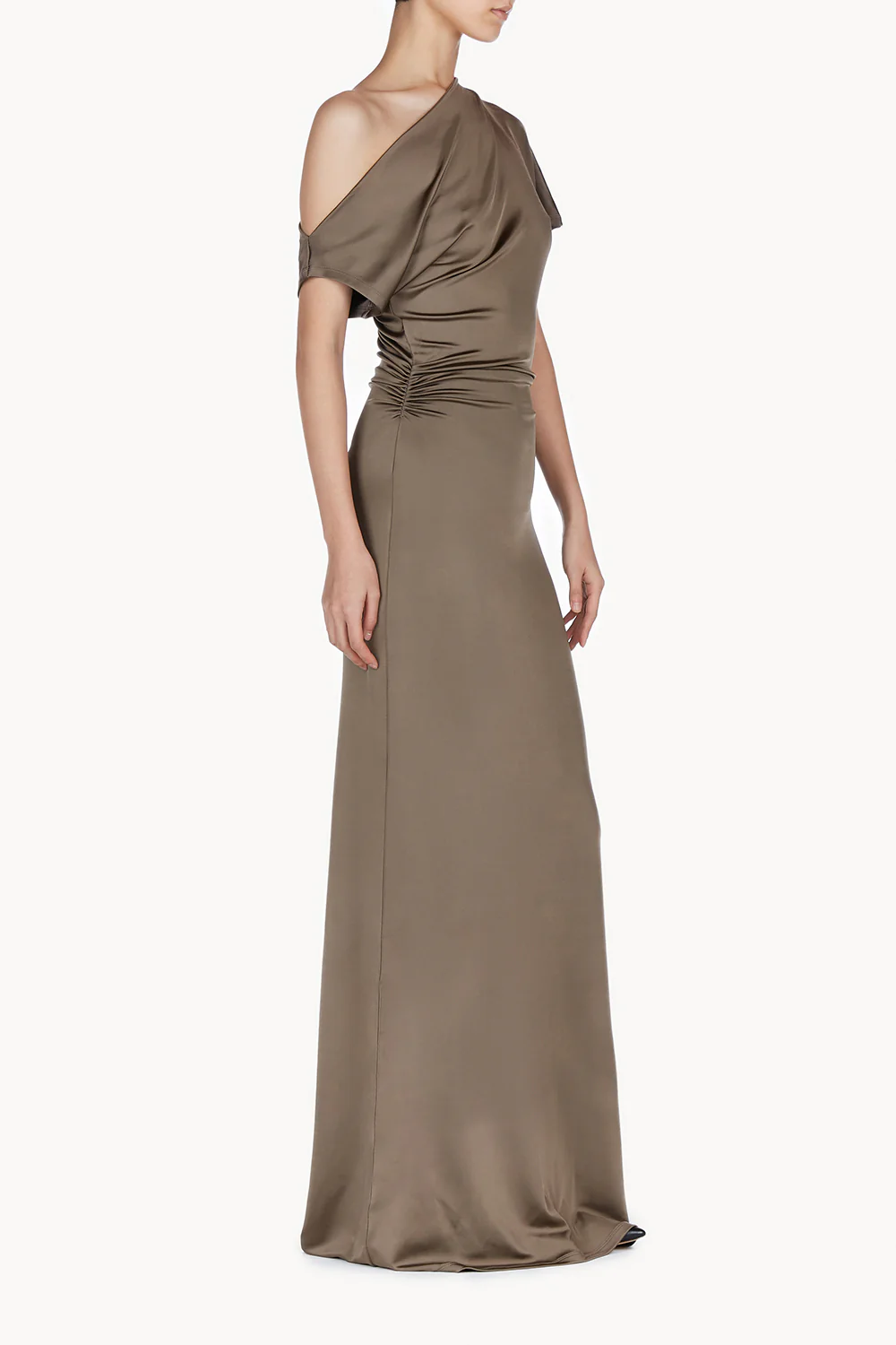 Inez Dress Natural Brown - Image 3