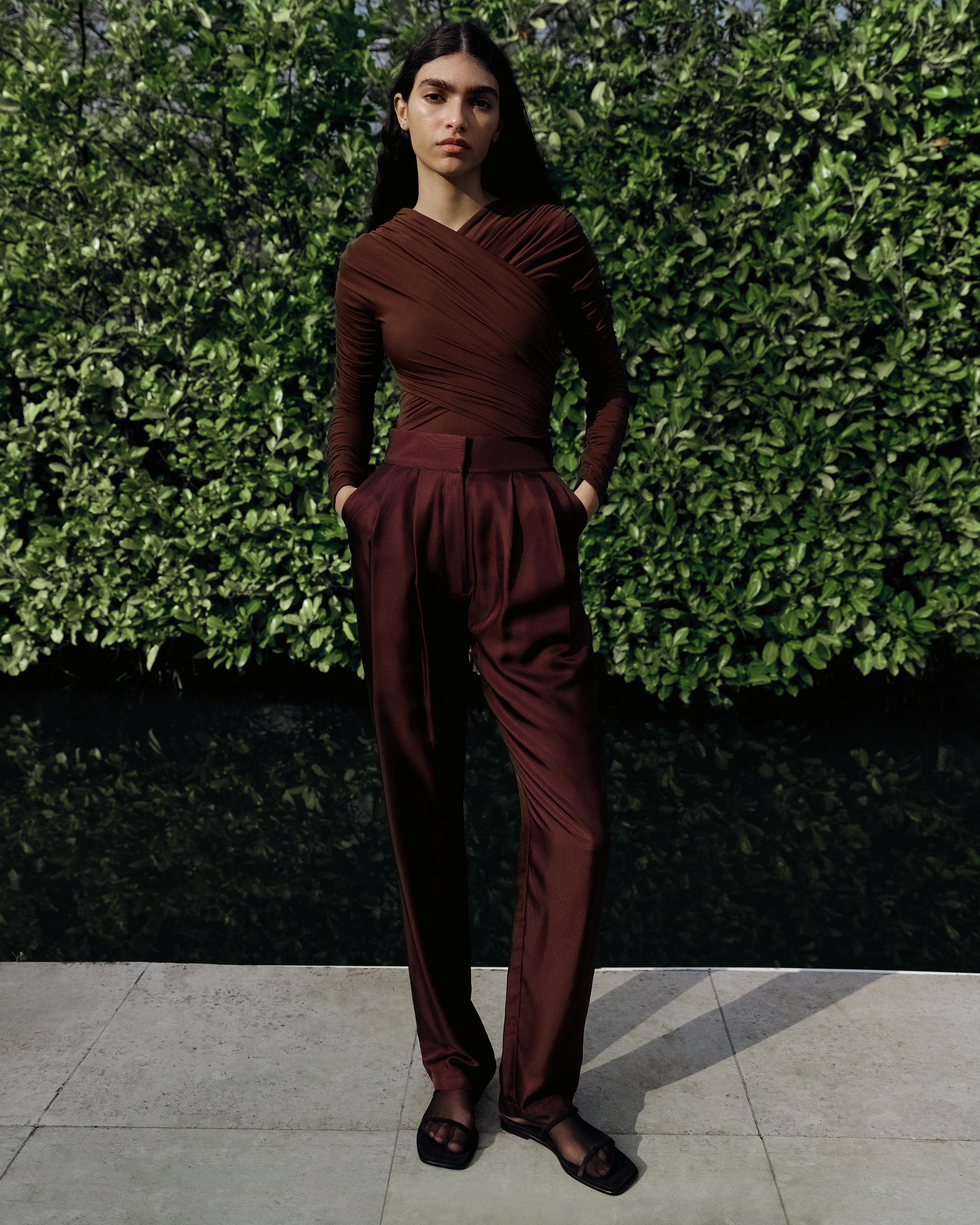 Joni Bodysuit Chocolate - Image 3