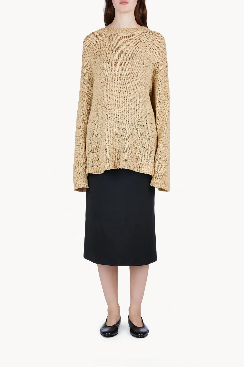 Juin Knitted Top Stone - Image 2