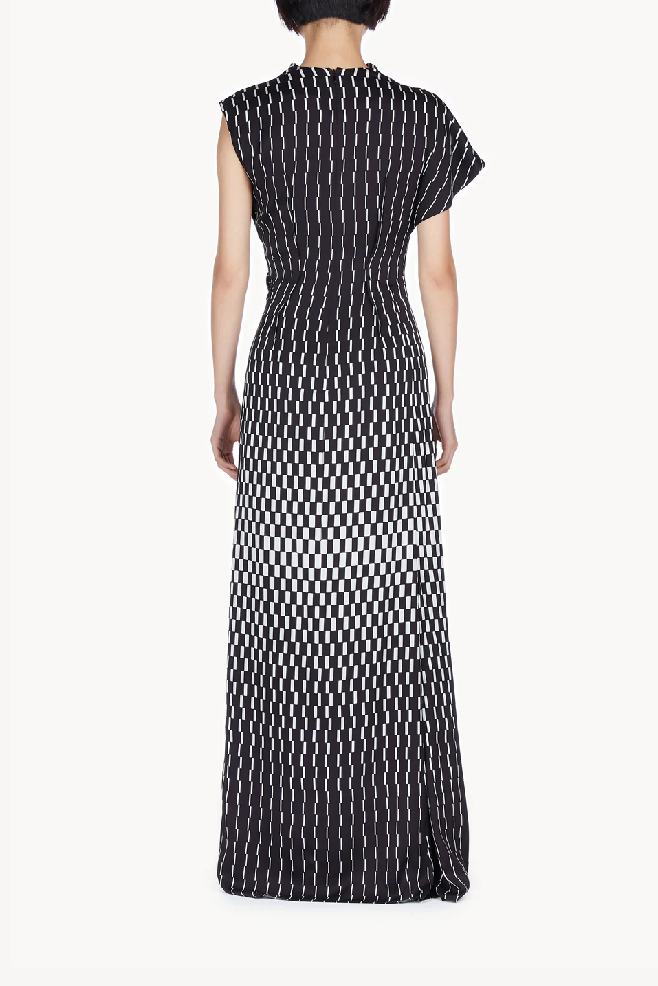 June Dress Black/ Ivory - Image 4