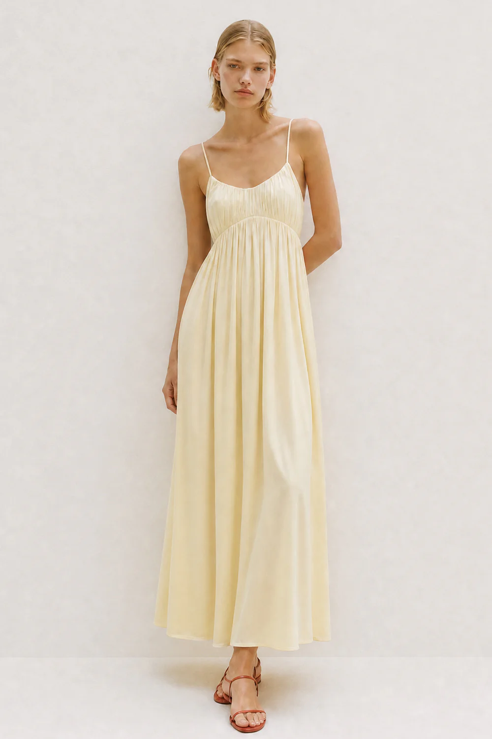 Katrine Dress Buttermilk