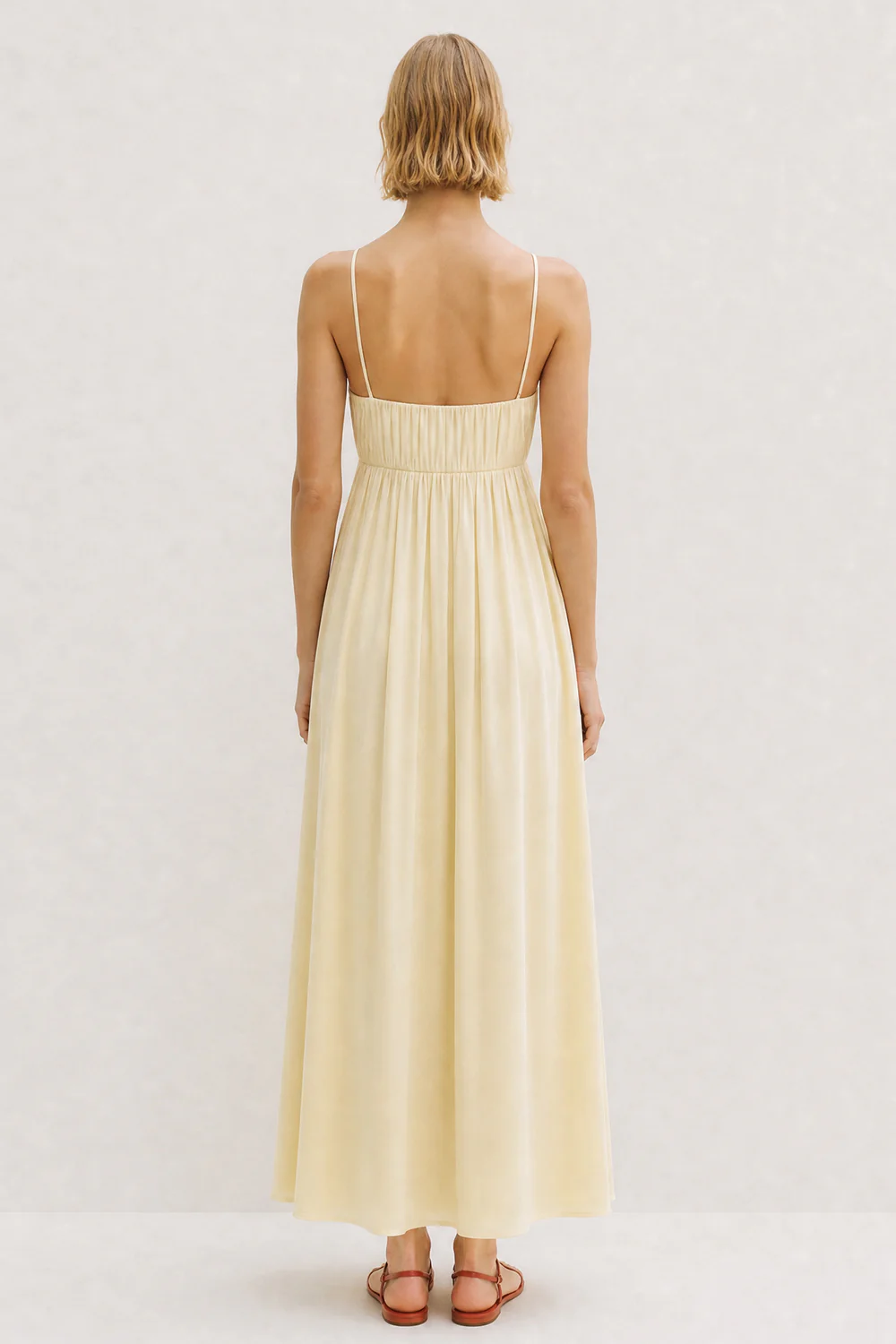 Katrine Dress Buttermilk - Image 3