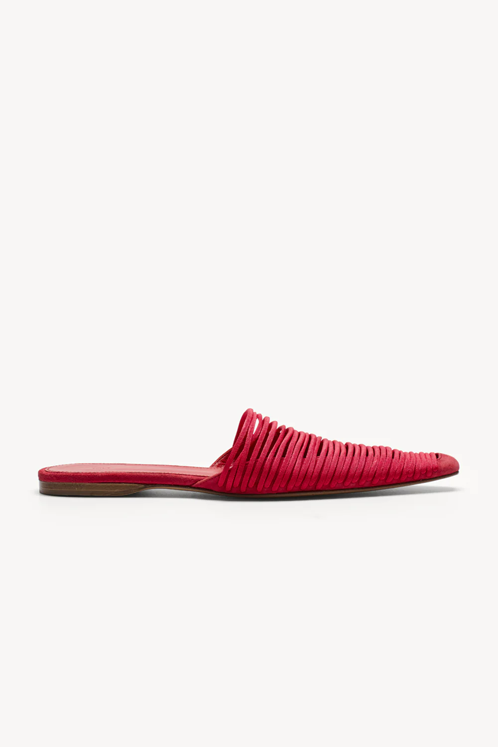 Kenly Flat Mule Red - Image 3