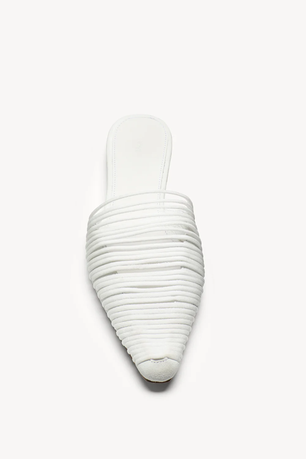 Kenly Flat Mule White - Image 2