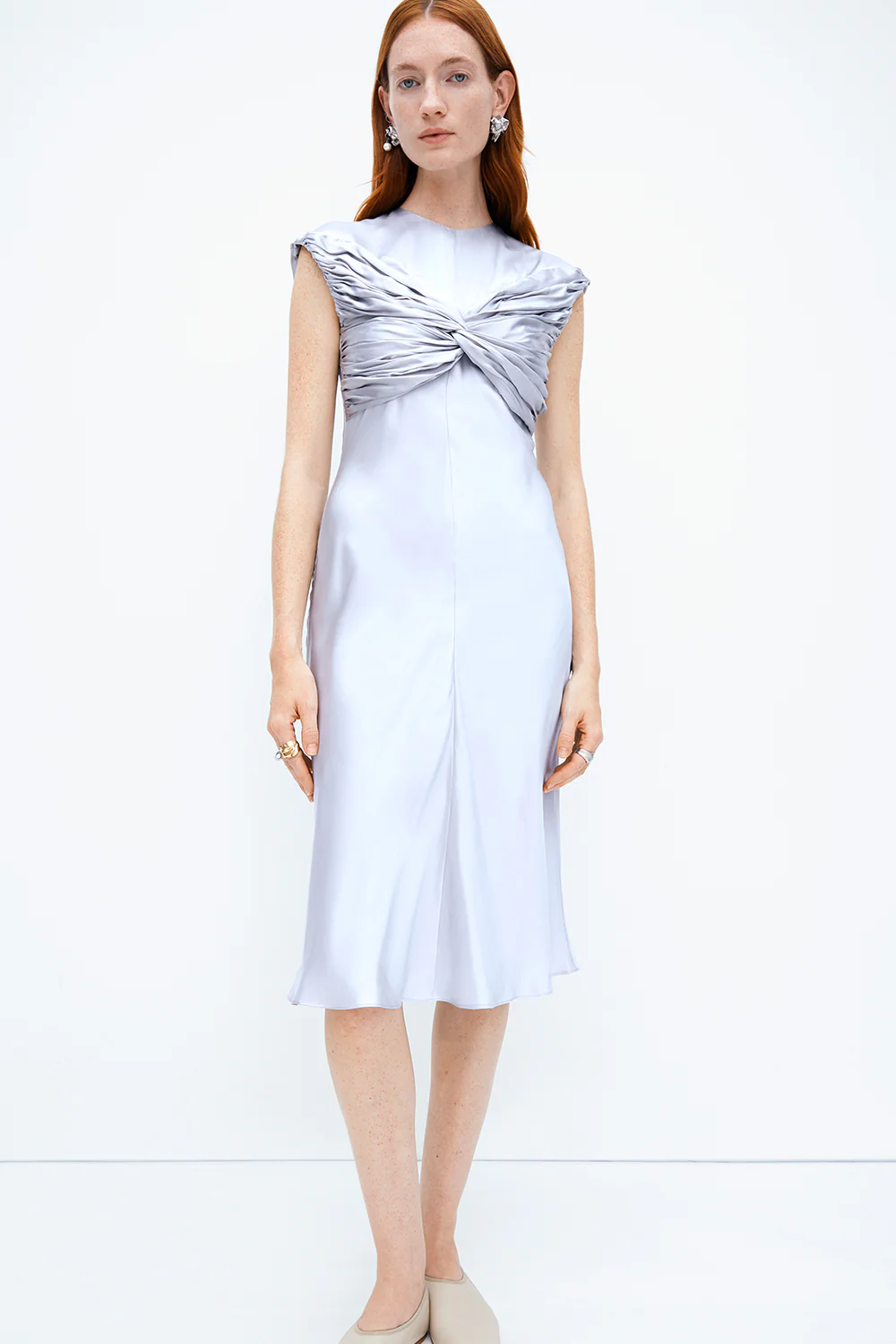 Kerrie Dress Silver - Image 2