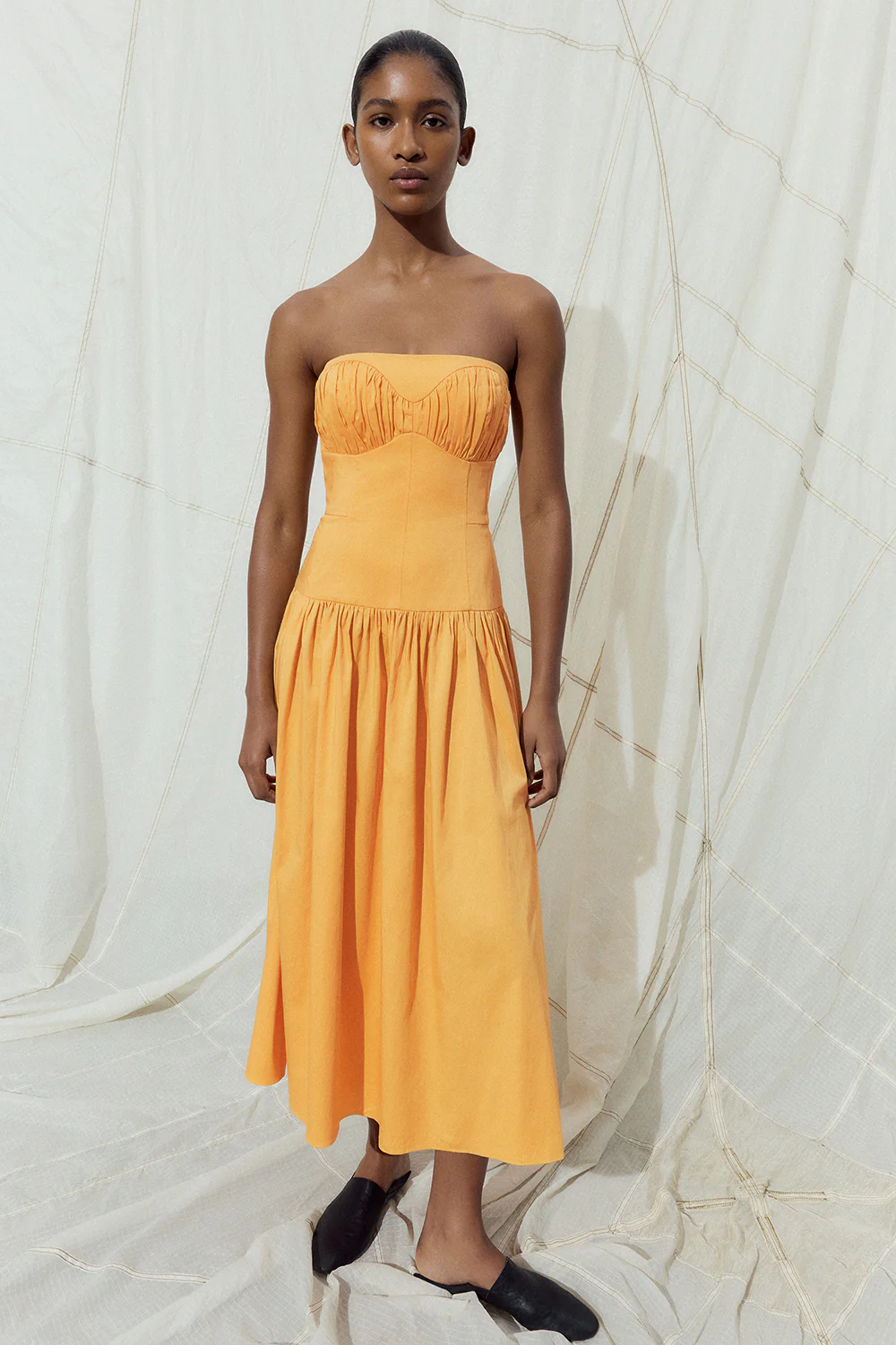 Lauryn Dress Orange - Image 2